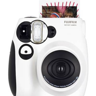 【马克闲品】富士instax mini7s拍立得相机 粉蓝白色系，珍藏你的东营时光